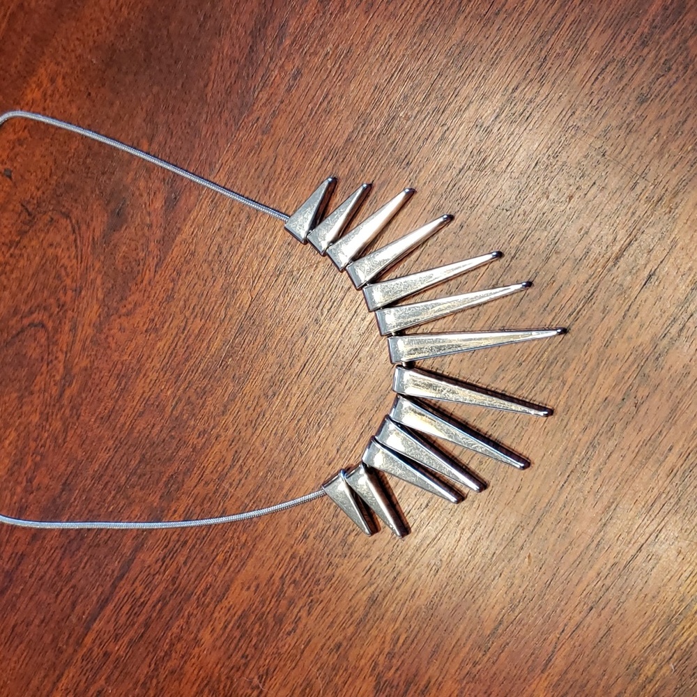 Spratling Style Chromed Necklass